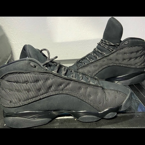 Nike Air Jordan Retro 13 Black Cat 414571-011 2017 Men's Size 10 replacement box - Picture 3 of 6